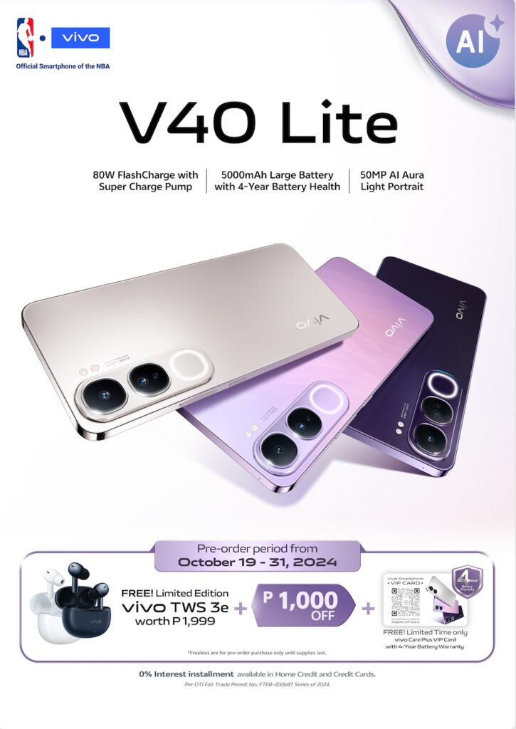 vivo V40 Lite Pre order