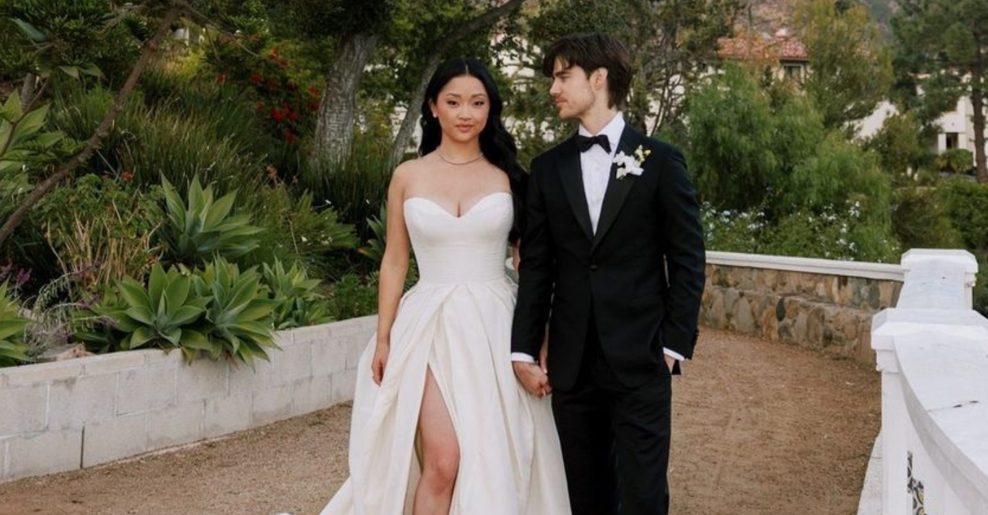 Lana Condor and Anthony De La Torre wedding