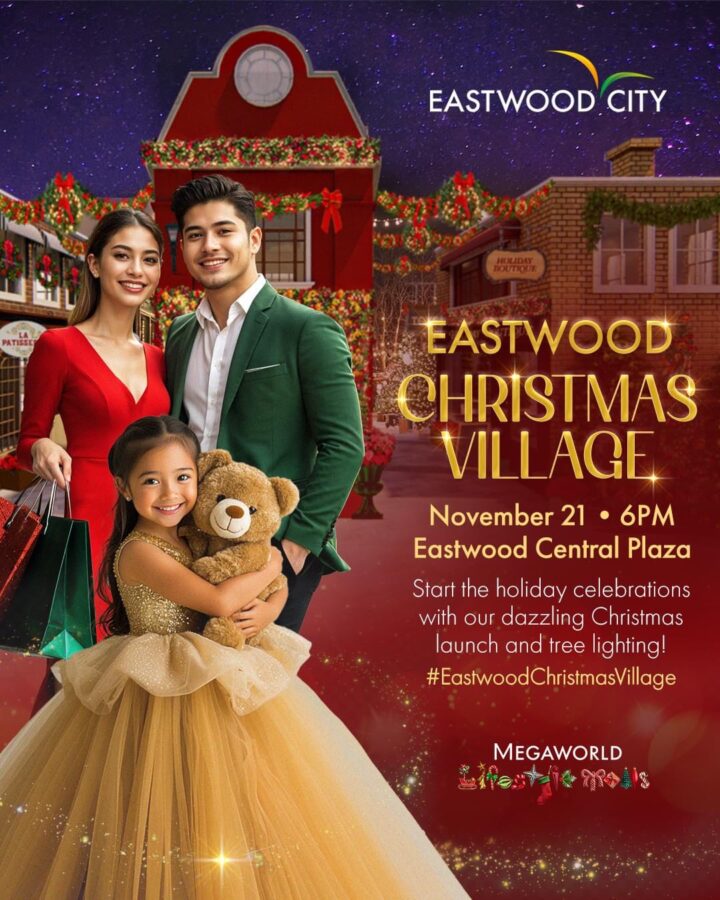 Eastwood Christmas Village Poster