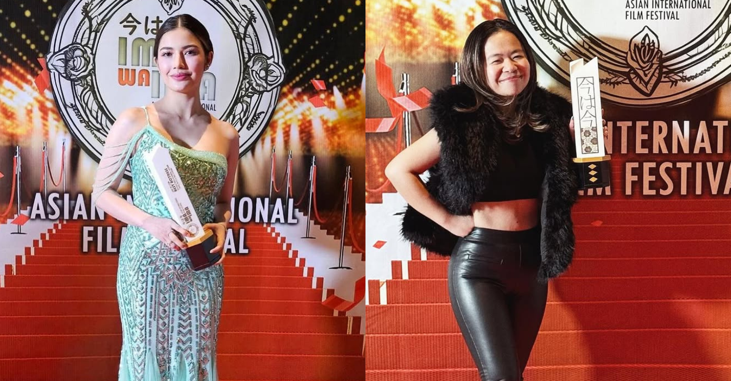 Jane de Leon and Kiray Celis Ima Wa Ima Asian International Film Festival