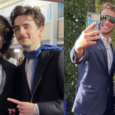 Timothée Chalamet and Glen Powell Look-Alike Golden Globes