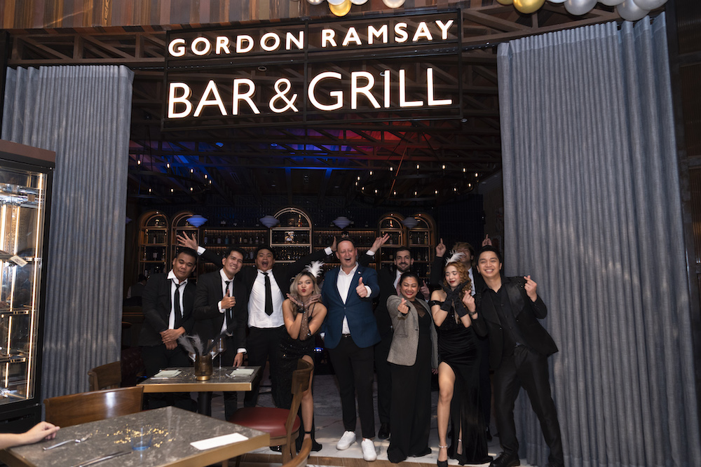 Guests Experienced an Ultimate Countdown Party at Gordon Ramsay Bar & Grill PHilippines