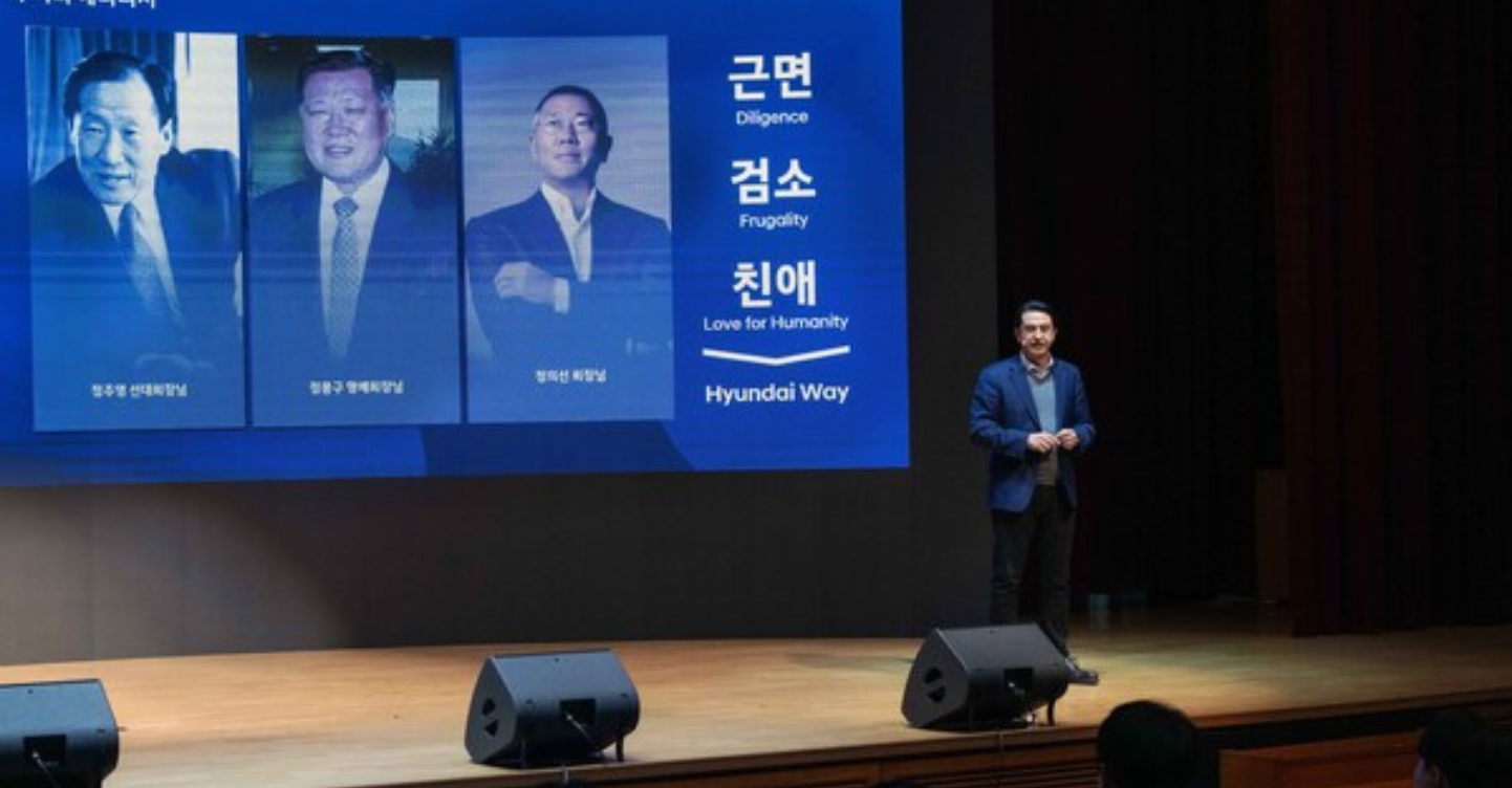 Hyundai Motor Company President and CEO José Muñoz Holds Town Hall with Employees at Namyang R&D Center, Underscoring Commitment to Quality and Customer Service