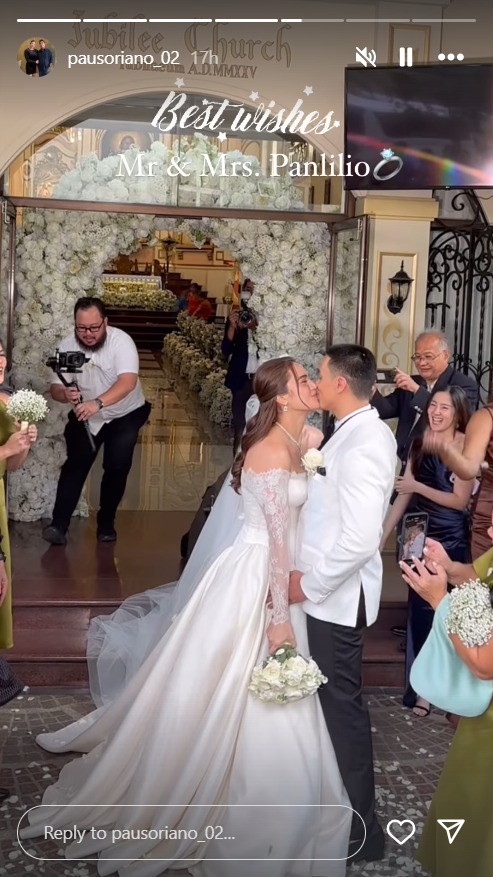 Michele Gumabao and Aldo Panlilio wedding