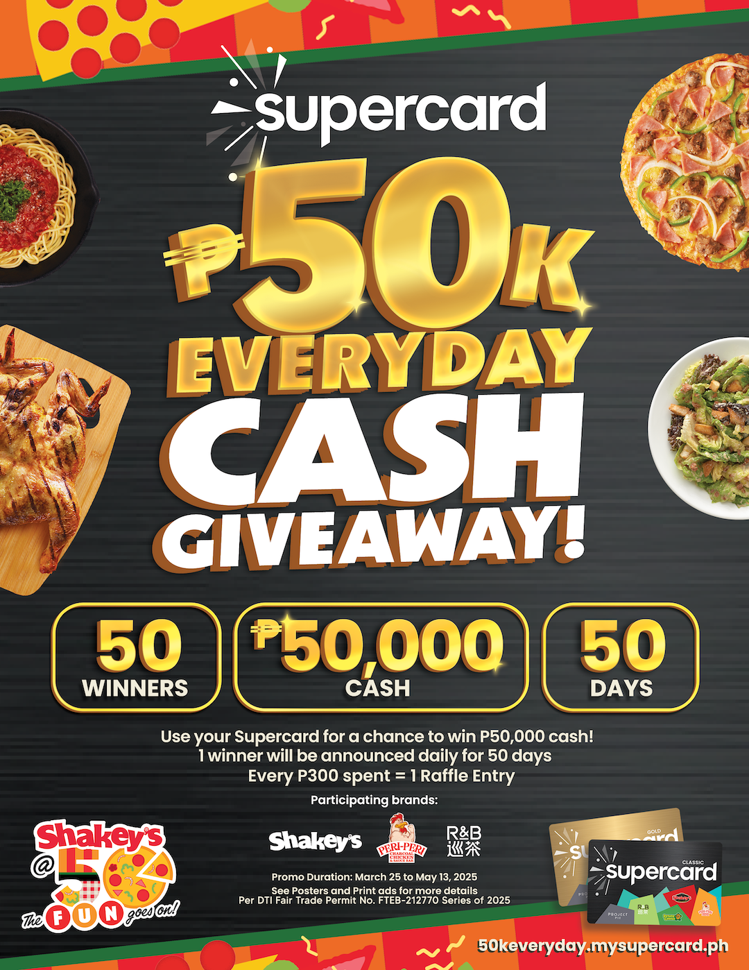 Shakey’s Marks 50th Year With Exciting Deals and Surprises