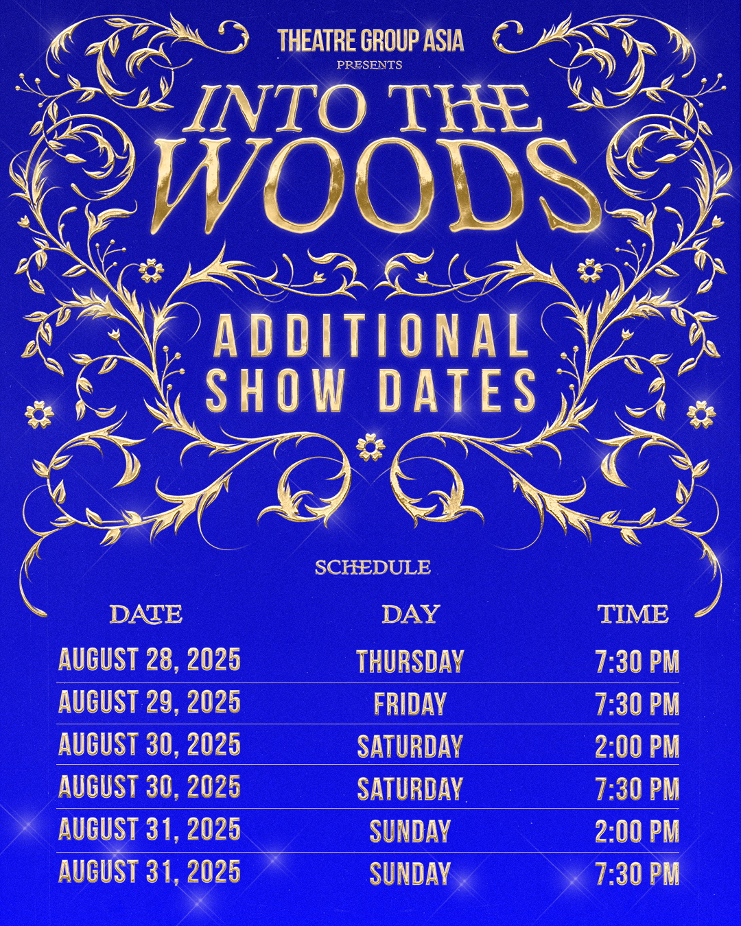 Due to Overwhelming Demand—Into the Woods Gets an Extended Run!